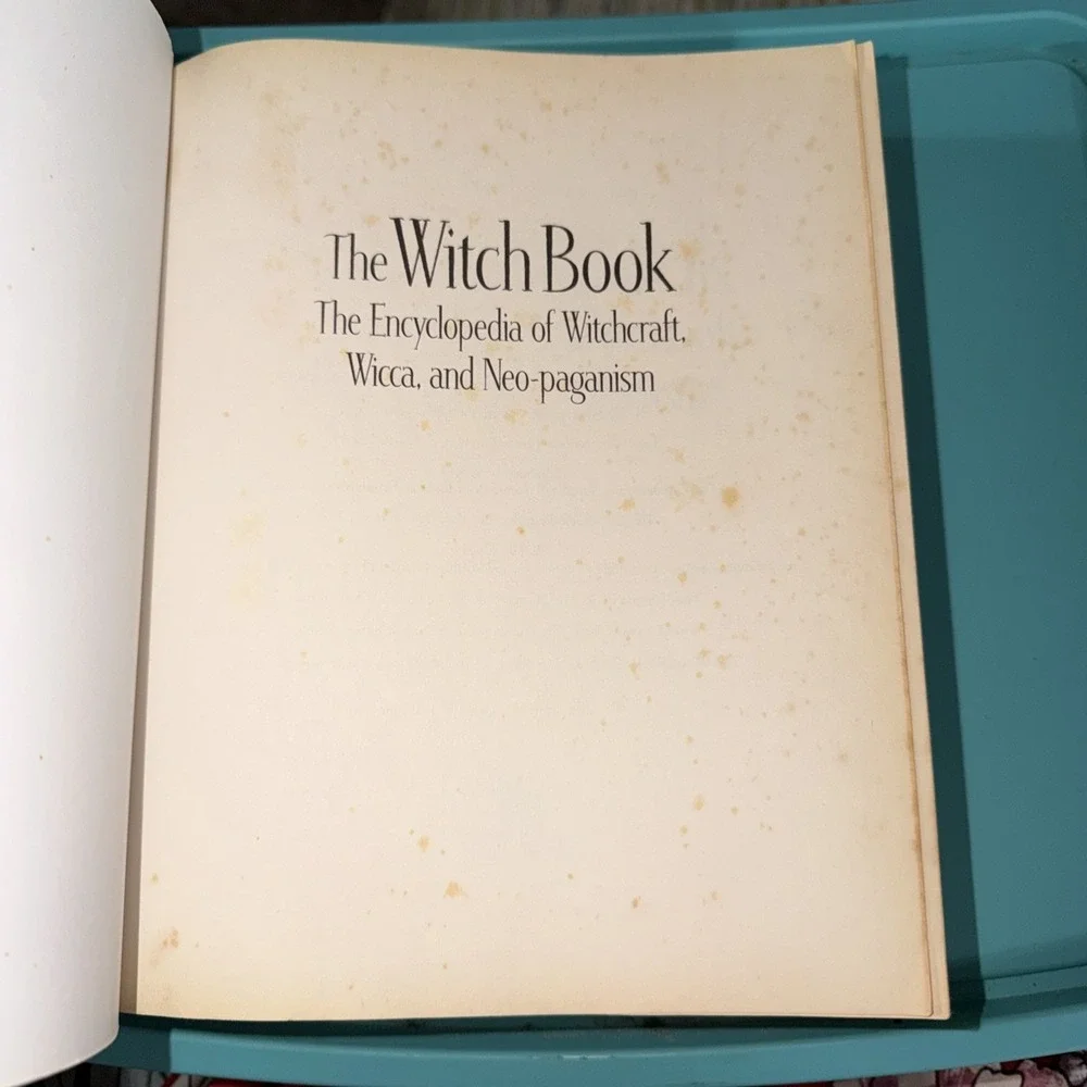 The Witch Book Encyclopedias Of Witchcraft Raymond Buckland